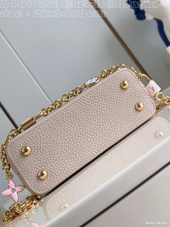 Affordable LOUIS CAPUCINES VUITTON MINI-21*14*8CM 0719